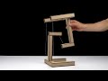 How to make an anti-gravity structure - Tensegrity structure from cardboard