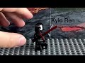 Kylo Ren VS Darth Vader lego stop motion animation