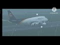 Plane Spotting!! UPS Boeing 747-400F Heavy Rainy Landing At KSEA | X-Plane Mobile