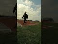 Ball throws, from a warm up throw to run and throw