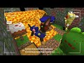 JJ and Mikey hide From Scary PJ MASKS Peppa Pig , SONIC SPONGEBOB EXE paw patrol in Minecraft Maizen