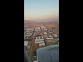 Morning takeoff from Salt Lake City