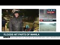 Overflowing San Juan river causing flooding in Manila | ANC