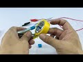 How to make a simple welding machine with a 1.5 v battery at home! Don't Throw Away Old Batteries!