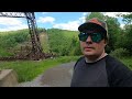 This 1880's Train Bridge was Destroyed in a Tornado -- Kinzua Bridge St  Park, PA