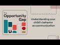 Opportunity Gap | Understanding your child’s behavior as communication