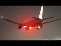 Plane Spotting／飛行機／Osaka/Itami Airport／伊丹空港／Itami Night Flight／大阪国際空港（千里川・夜景）Japan