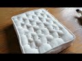 1:12 Scale Dollhouse Mattress from kitchen sponges (NO SEW TUTORIAL)