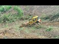 After Clearing Land, D6R XL Bulldozer Makes New Road