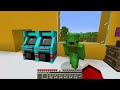 JJ and Mikey HIDE From Scary DIGITAL CIRCUS.EXE At Night in Minecraft Maizen POMNI JAX RAGATHA