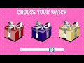 Choose Your Gift || How Lucky are you? || 2 Good and 1 Bad