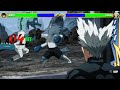 Garou vs Suiryu WITH HEALTHBARS | One Punch Man