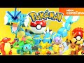 Pokémon Eevee Ivysaur Wartortle Pikachu Charmeleon & Gyarados Buildable Figure Mega Construx