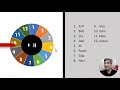 Interactive Animation Random Picker Wheel in PowerPoint