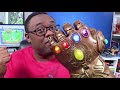 I'M THANOS NOW!! Avengers Infinity Gauntlet Unboxing & 4K DVD Haul