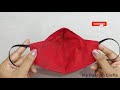 Best Breathable New Pattern Mask | Face Mask Sewing Tutorial | Anyone Can Easily Make This Face Mask