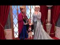 Frozen Princess Elsa, Anna and Kayla in Disney