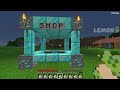 Why did I OPEN MY SECRET DIAMOND SHOP FOR VILLAGERS in Minecraft ! NEW DIAMOND SHOP !