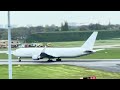 Georgian Airlines B767-300F | full taking and take off at Birmingham airport | BHX plane spotting