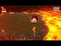 Mario casually dashing through an enemy