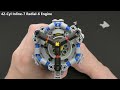 Build & Test Lego Engines: V8, U12, H16, X24, multirow-radial-42, S100