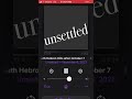 Unsettled is a good podcast
