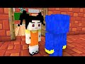 Monster School : Fire Baby Zombie x Squid Game Doll Run Challenge w\ MoM - Minecraft Animation