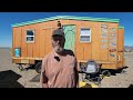 $25 DOLLARS a MONTH RENT: Living Super CHEAP on SOCIAL SECURITY in a DIY Tiny House!