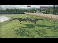Jurassic world Evolution 2: All Big Carnivores Battle Royale