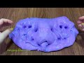 BLUE vs PINK ! Mixing random into GLOSSY SLIME ! Relaxing Slime Video #241