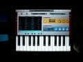 Akai EWI4000s plays Eden Synth on iPad2 (First Look)