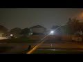 Severe storms in Houston, tornado warning 05/18/2021