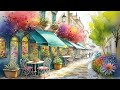 Healing_Calm Music_Watercolor_Sunny Day_Excited