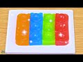 Cutest Duck Jelly 🦆 Amazing Miniature Rainbow Jelly Decorating 🌈 Miniature Dessert Ideas Cakes