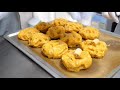 Awesome handmade cheese cookies in 15 flavors - Korean street food