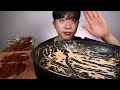 ASMR MUKBANG Cream Kimchi fried rice steak eating show