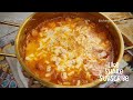 Turkish Breakfast Menemen | How to make Menemen (Turkish Eggs with Cheese & Tomato Sauce Breakfast)