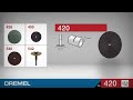 DREMEL Zorlu işler için kesme diski 24 mm (420)