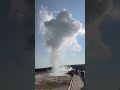 Tourists run for safety after surprise eruption in Yellowstone