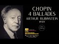 Chopin - Ballades Nos.1,2,3,4 / Remastered (reference recording: Arthur Rubinstein 1959)