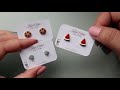 DIY 3 Brincos Cutes em Polymer Clay