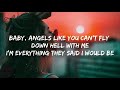 Miley Cyrus - Angels Like You (Lyric Video) 🎵1 Hour