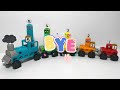Numberblocks Math Link Cubes Express Train | The Numberblock Express | Learn To Add And Subtract