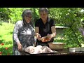 Method of Cooking Whole Chickens Under a Bucket! - Juicy grilled chicken recipe in the village