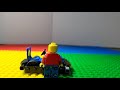 Lego man Builds a go-kart