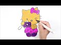 How to draw Hello kitty | Hello kitty easy drawing #drawing #hello kitty