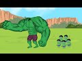 Evolution Of HULK Family Vs Evolution Of GOLD SUPERMAN Family : Who Is The King Of Super Heroes?