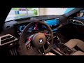 Interior view of my 2025 BMW M4 LCI