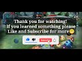 FANNY TUTORIAL 2021 | Cable guide for beginners | Mobile Legends Bang:Bang