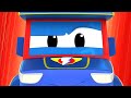 Truck videos for kids -  Super GIANT DRILL saves the DEMOLITION CRANE from hard trouble - Car city